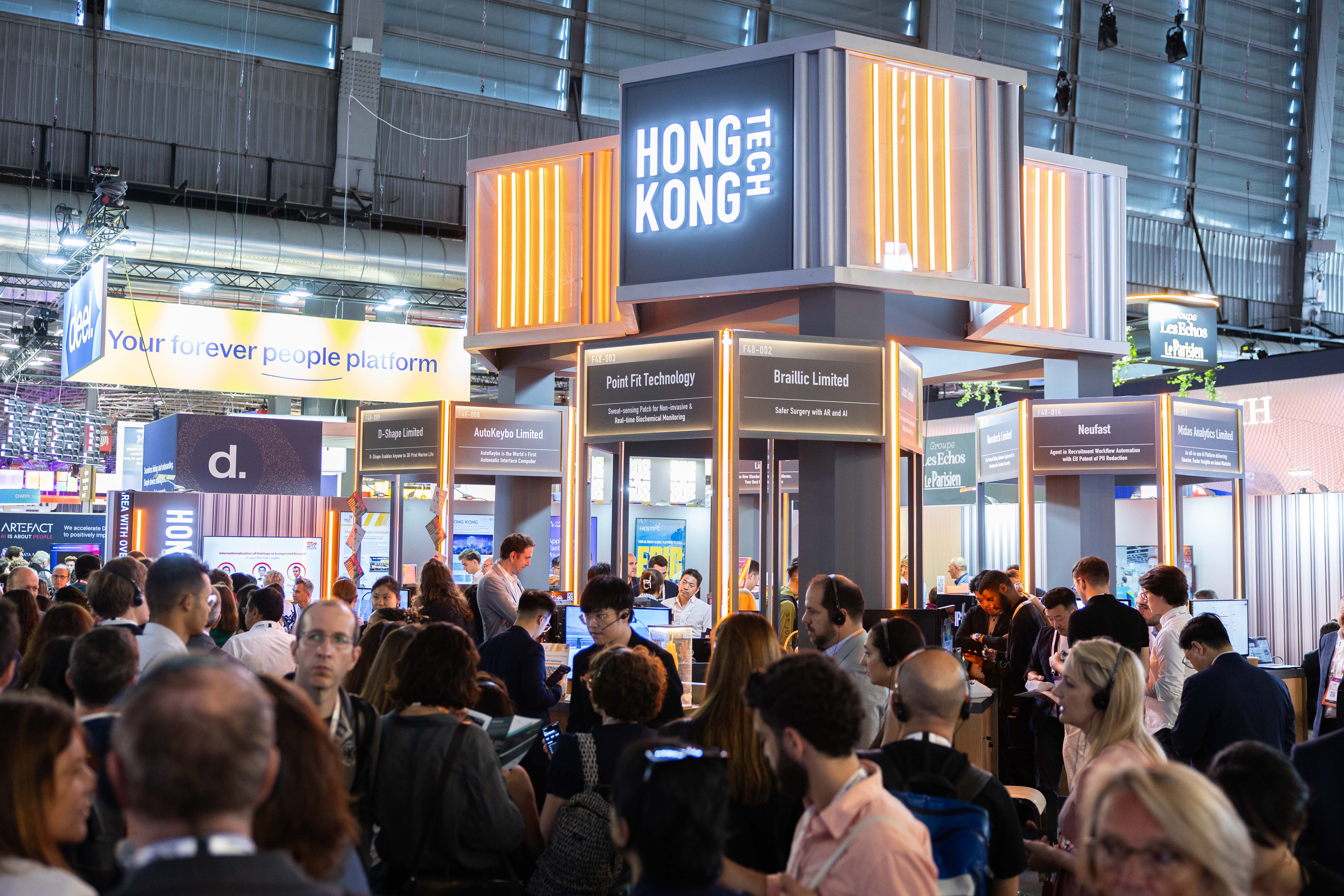 HKSTP is leading 18 of Hong Kong’s brightest innovators in AI and robotics, healthtech, greentech and fintech in its first-ever delegation to VivaTech 2025 Paris.